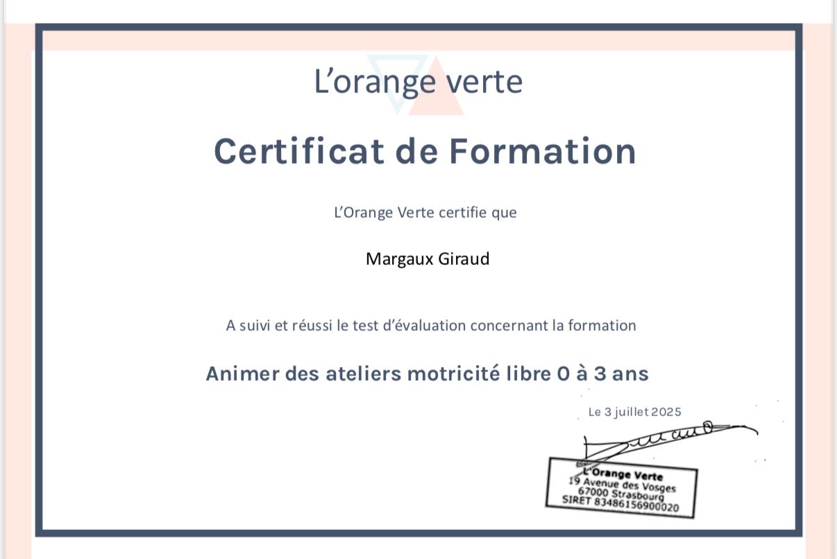 Diplôme diversification alimentaire validant l’accompagnement à la diversification menée par l’enfant, favoriser autonomie et plaisir alimentaire dès le plus jeun